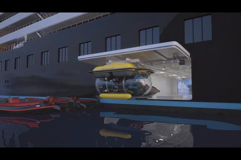 Both vessels will have submarine explorers onboard. Image: Scenic